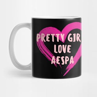 Pretty Girls Love Aespa Mug